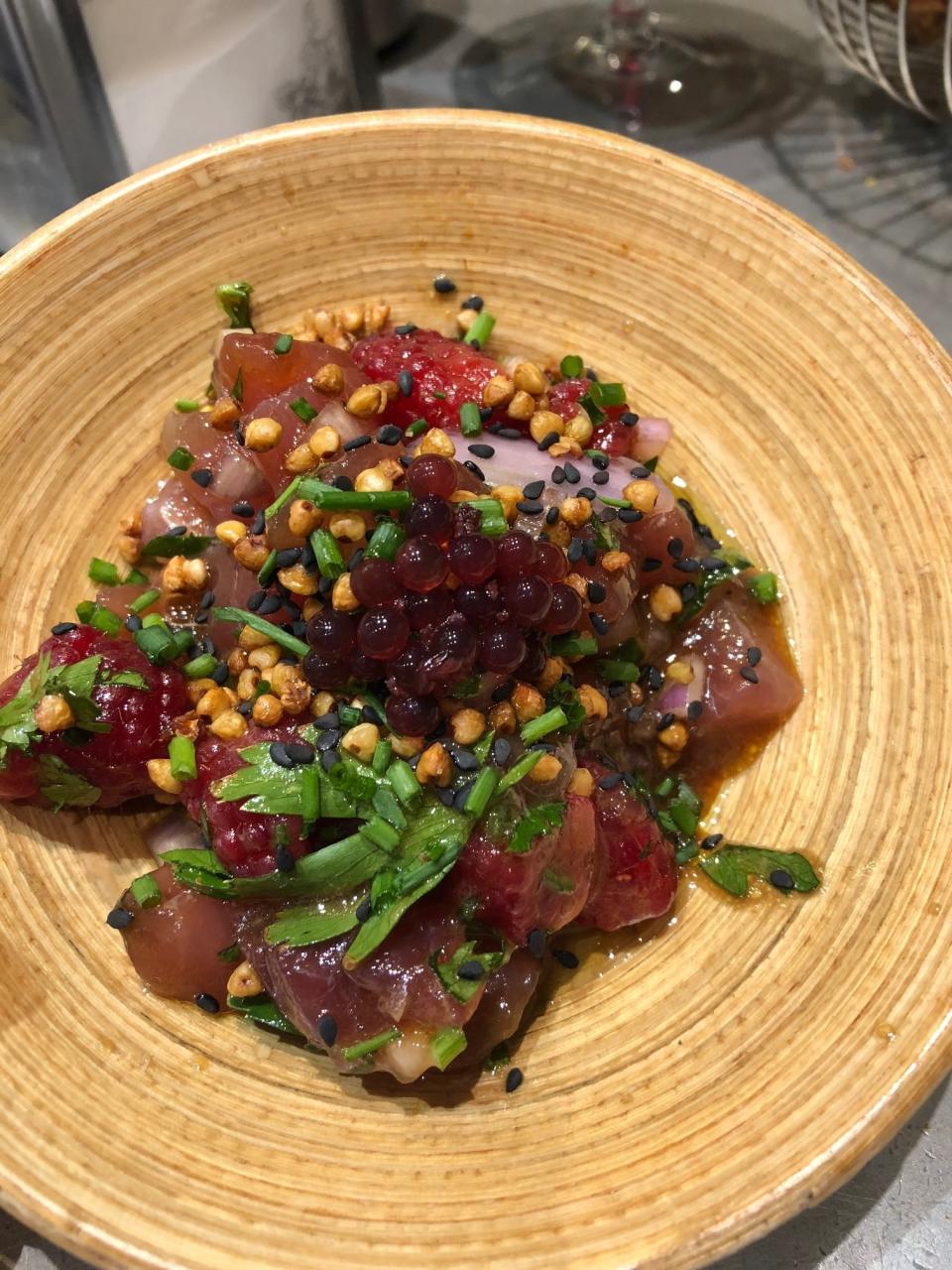 Tuna tartare from L'Avant Comptoir in Paris