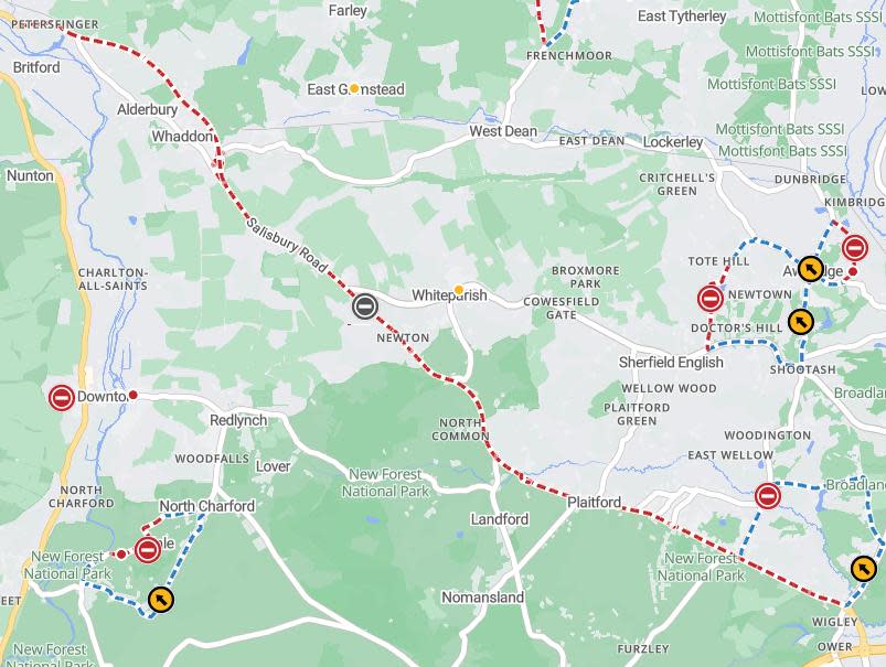 Salisbury Journal: This section of the A36 will be closed overnight.