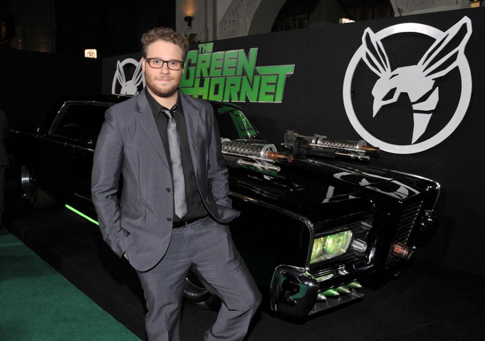 The Green Hornet LA Premiere 2011 Seth Rogen