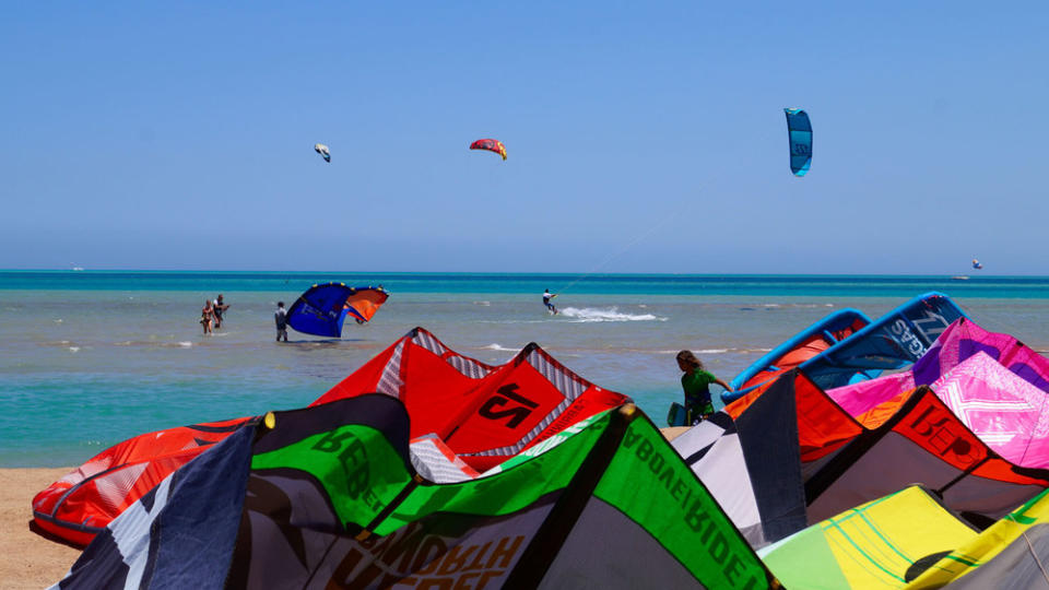 Kiteschule "Osmosis" am Strand El Paradisio