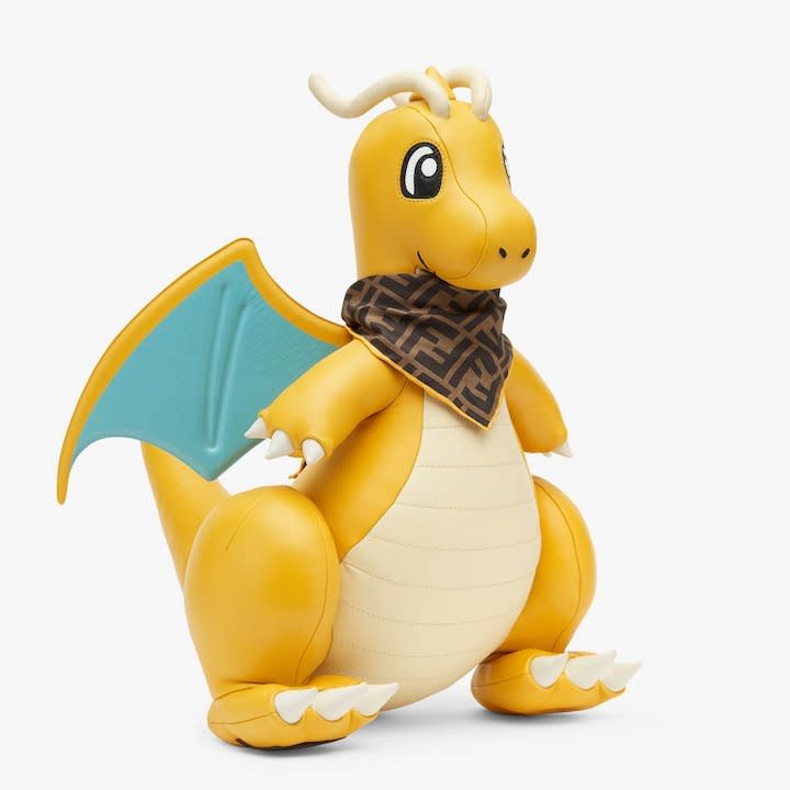 Pokemon Fendi collaboration collection dragonite totem