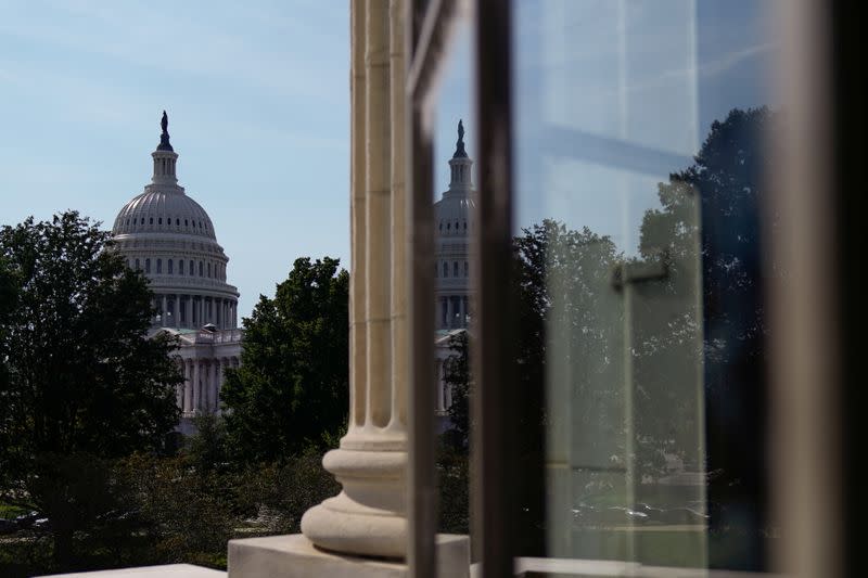 The U.S. Capitol is seen in Washington