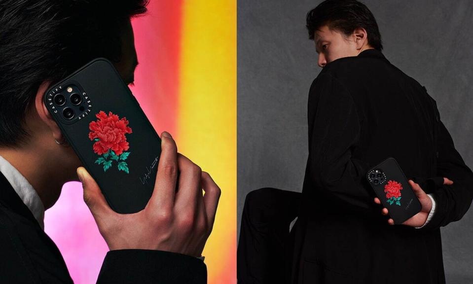 Yohji Yamamoto X CASETiFY (photo courtesy of CASETiFY)