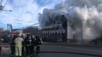 'I don't feel good:' Owner watches Saint John building go up in flames