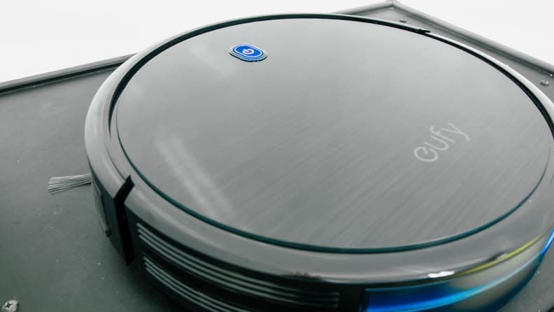 This affordable robot vacuum has a thin profile that fits under furniture.