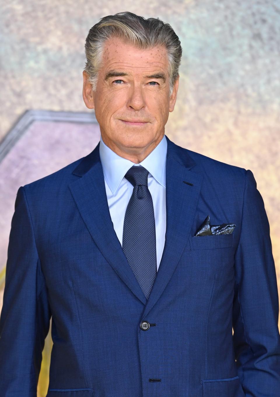 Closeup of Pierce Brosnan