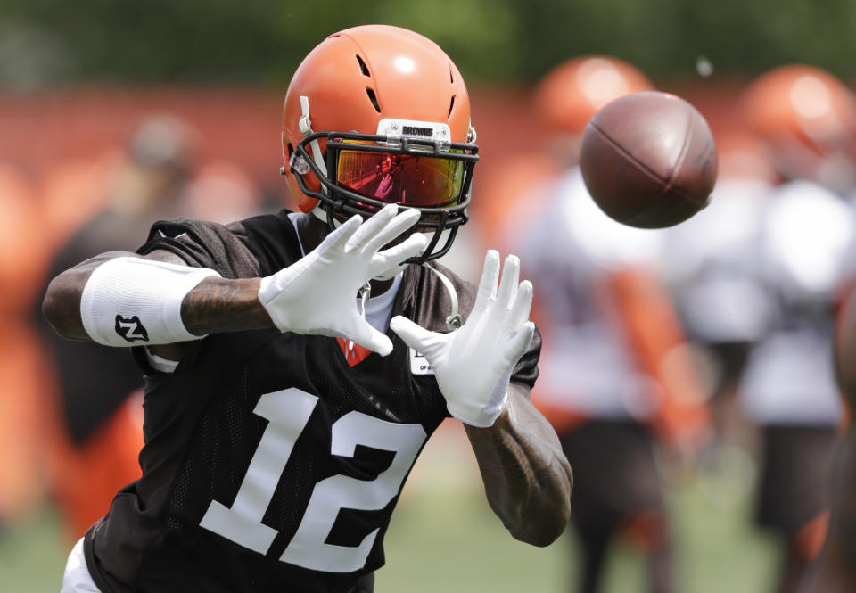 Josh Gordon will not be in attendance for the opening of Browns training camp. (AP)