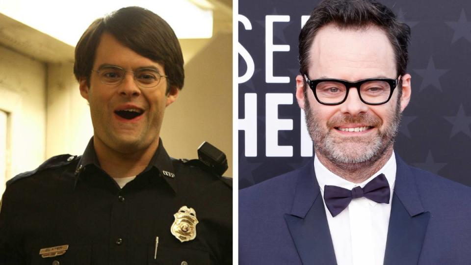 Bill Hader as Officer Slater (Superbad Cast)