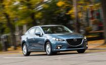 <p>Mazda’s “Skyactiv” technology moniker may seem vague, but its focus on weight savings and powertrain efficiency pays off with strong fuel-economy numbers for the brand’s bread-and-butter Mazda 3 compact sedans and hatchbacks.</p>