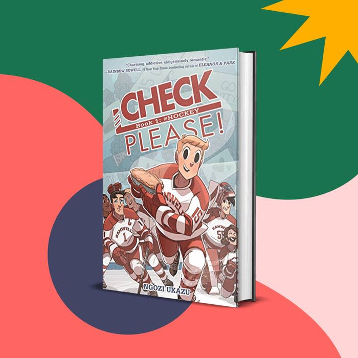 What it’s about: Originally starting out as a web comic in 2013 by Ngozi Ukazu, this is a delightful sports comic about friendship, teamwork, baking, and of course has a charming romance! Eric ‘Bitty’ Bittle is a former figure skating champion, vlogger extraordinaire, and talented amateur pâtissier entering his freshman year of college. Eric goes from figure skater to hockey player as he adjusts to joining the team at Samwell University. As he enters the world of hockey, Eric develops a crush on moody but attractive team captain, Jack Zimmerman. Get it from Bookshop or from your local indie bookstore via Indiebound. 