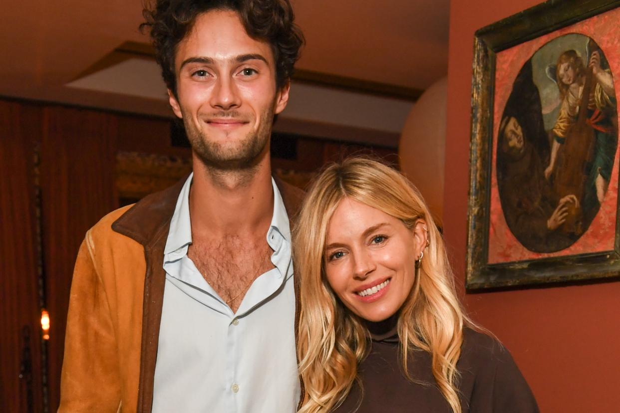 Sienna Miller has said dating Oli Green, who is 14 years her junior, has been 'enlightening'. (Getty Images)