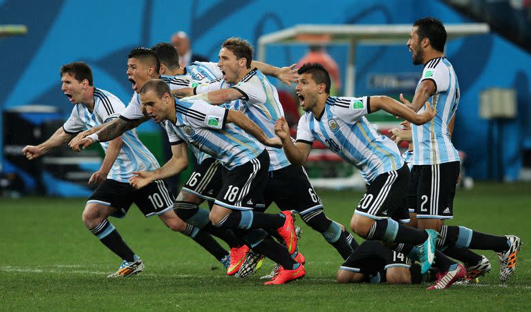 En Brasil 2014 la Argentina y la entonces Holanda no se sacaron ventaja y definieron en penales