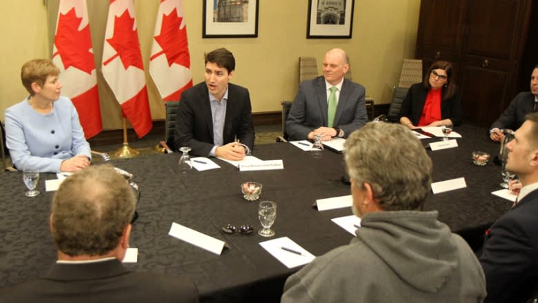 Steelworkers heartened by Trudeau's Hamilton stop on steel and aluminum solidarity tour