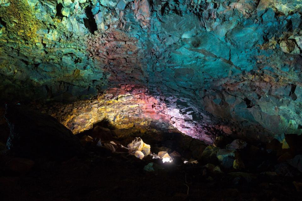 A Private Concert–Inside a Volcano