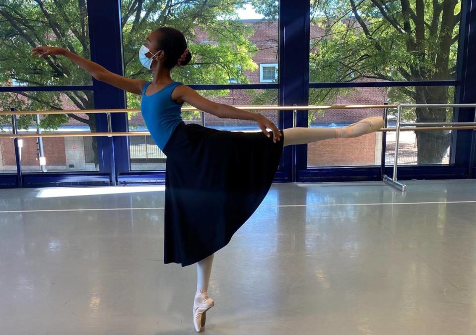 Alana Yosief’s favorite “Nutcracker” scene is Snow (Waltz of the Snowflakes). “I just love their dance, she said. “They actually look like snow, and it’s just so beautiful.”