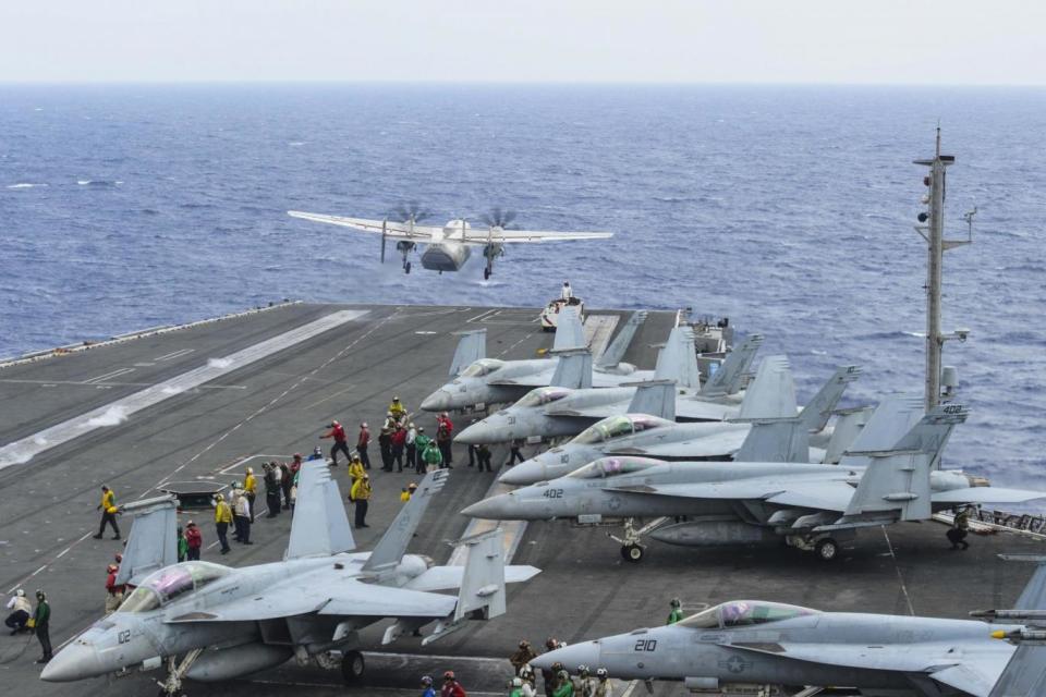 The aircraft came down in the Philippine Sea (AFP/Getty Images)