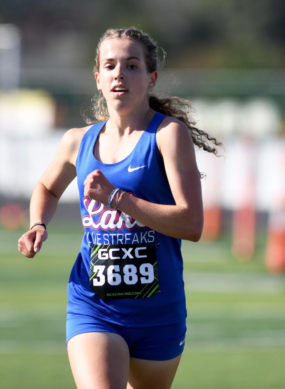 Lake distance runner Daniela Scheffler swept the 1,600 and 3,200-meter races at Friday's Dover Tornado Relays.