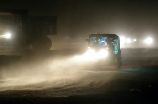 Ferocious dust storms have killed at least 65 people in the northern state of Uttar Pradesh