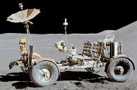 <p>General Motors was heavily involved with the design and construction of the Lunar Roving Vehicle used in <strong>NASA</strong>'s Apollo 15, 16 and 17 missions. According to <strong>Ferenc Pavlics</strong> (born 1928), who worked at GM's <strong>Defense Research Laboratories</strong>, the division developed the LRV's chassis, wheels, suspension, steering, electric drive, controls and displays, while <strong>Boeing</strong> handled the power system, navigation, communication and integration with the lunar landing module.</p><p>Pavlics himself came up with the idea of making the LRV foldable, so that it could be stored in a space of approximately <strong>30 cubic feet</strong> while being transported to the moon. Three LRVs remain on the moon, but we reckon their batteries may need a charge.</p>