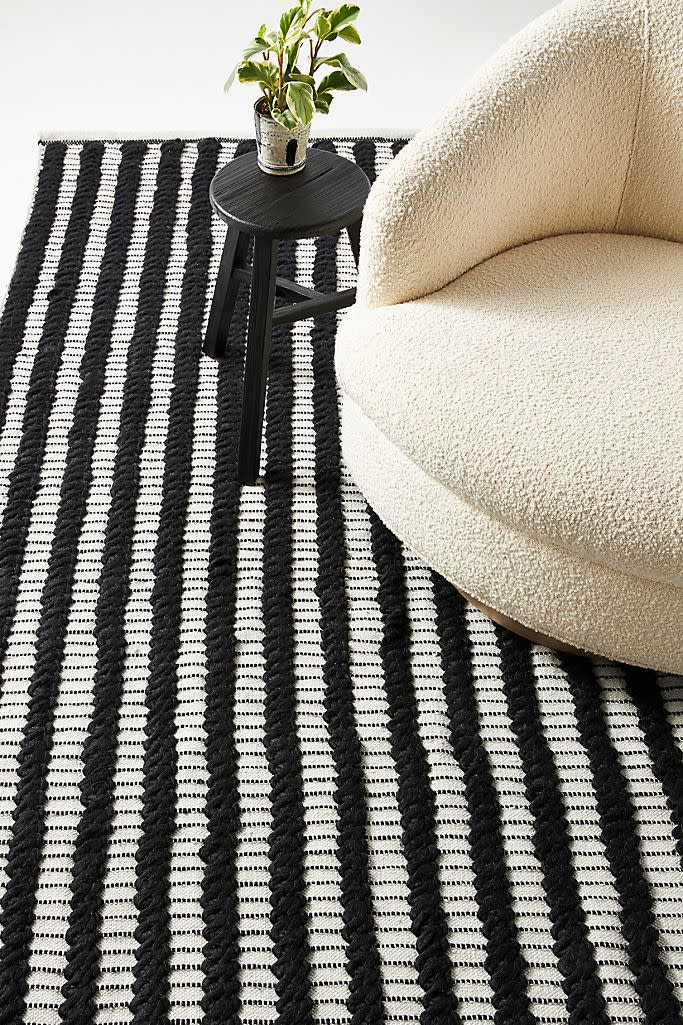 Handwoven Alejandro Indoor/Outdoor Rug. Image via Anthropologie.