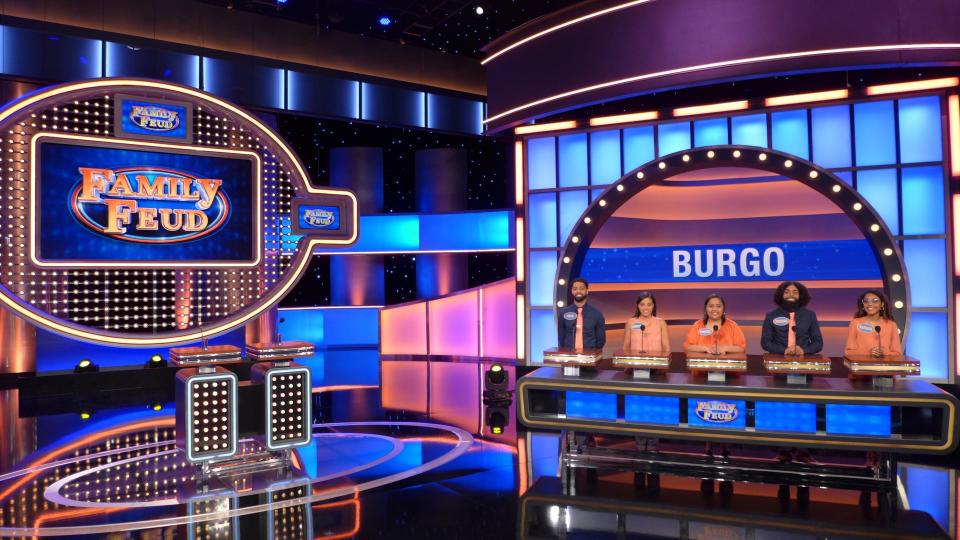 The Burgo family of Fall River taped two episodes of "Family Feud" in April 2023, which will air on Feb. 5 and 6.