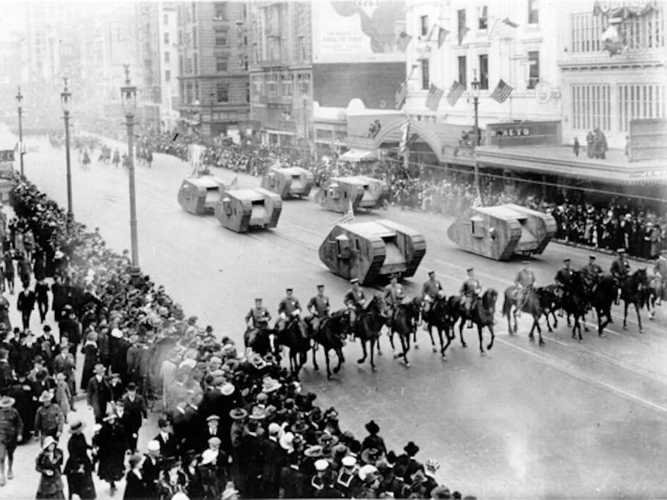 san francisco spanish flu 1918 parade