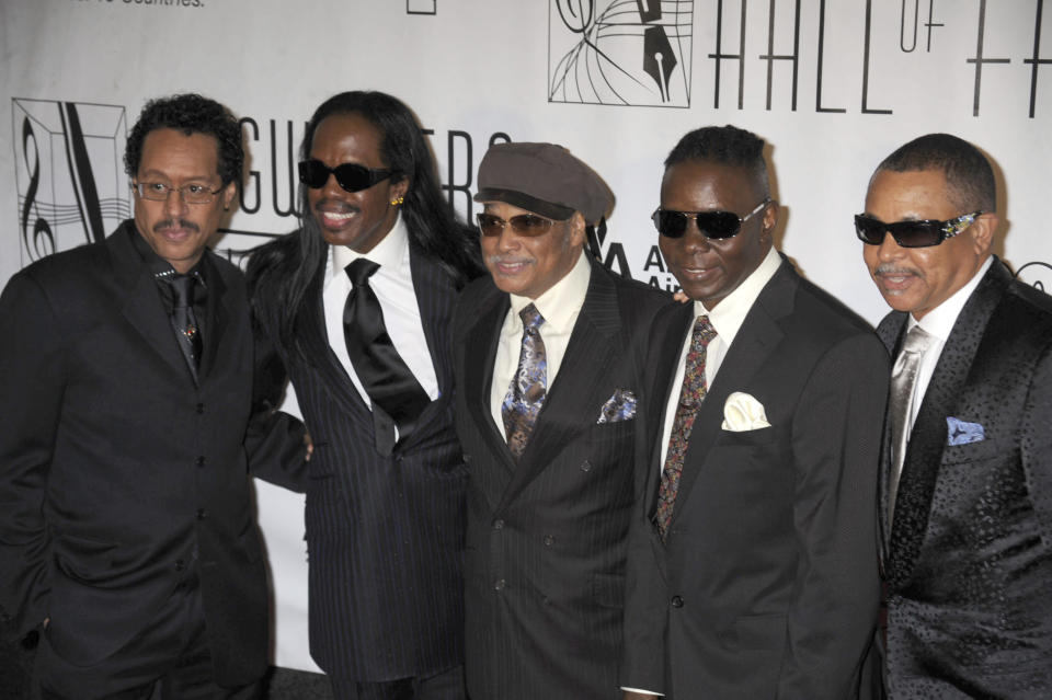 Earth Wind and Fire (Fred White, Verdine White, Al McKay, Philip Bailey and Ralph Johnson