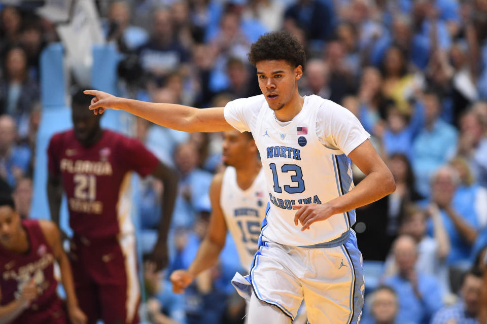 Not even Cameron Johnson, who wasn't in the building Thursday, seemed to think he was a lottery pick. (Reuters)