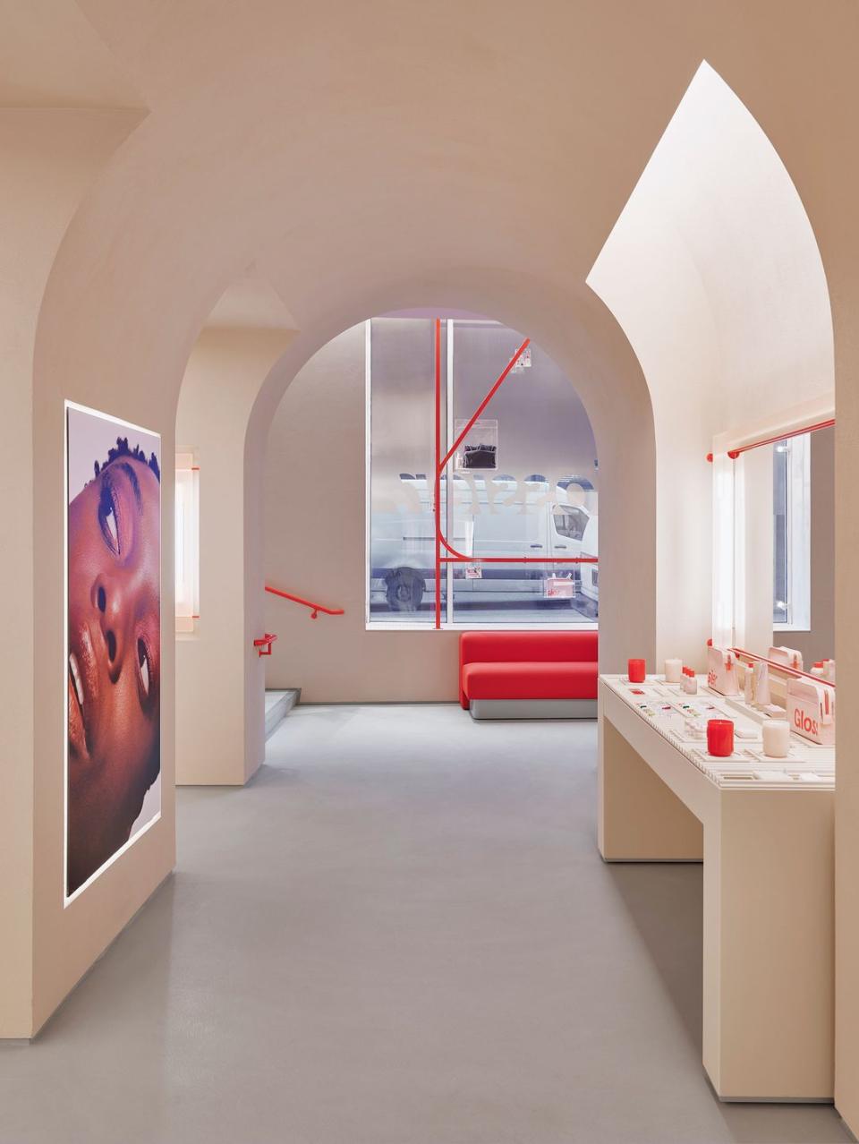 glossier nyc flagship