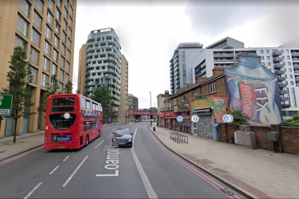 A man died at a home on Loampit Vale in Lewisham (Google Maps)