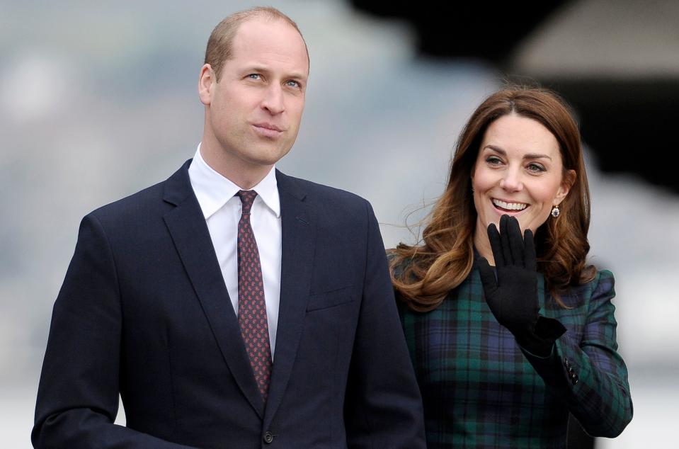 Kate and William arriving in Dundee [Photo: Getty]