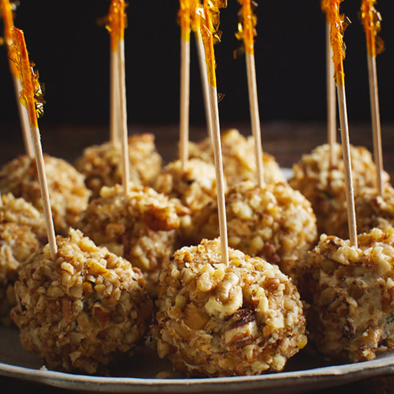 <p>Simply So Healthy</p><p>No need for crackers with these mini cheeseballs! Everyone will love the combination of bacon, chives and cheddar.</p><p><strong>Get the recipe: <a href="http://simplysohealthy.com/low-carb-mini-bacon-chive-cheeseballs/" rel="nofollow noopener" target="_blank" data-ylk="slk:Low-Carb Mini Bacon Chive Cheeseballs;elm:context_link;itc:0;sec:content-canvas" class="link rapid-noclick-resp">Low-Carb Mini Bacon Chive Cheeseballs</a></strong></p>