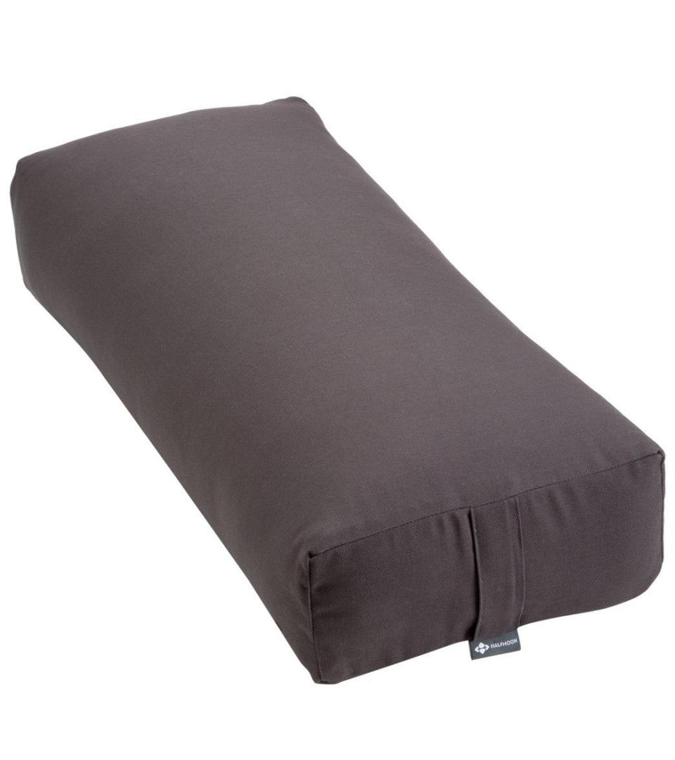 7) Halfmoon Rectangular Yoga Bolster