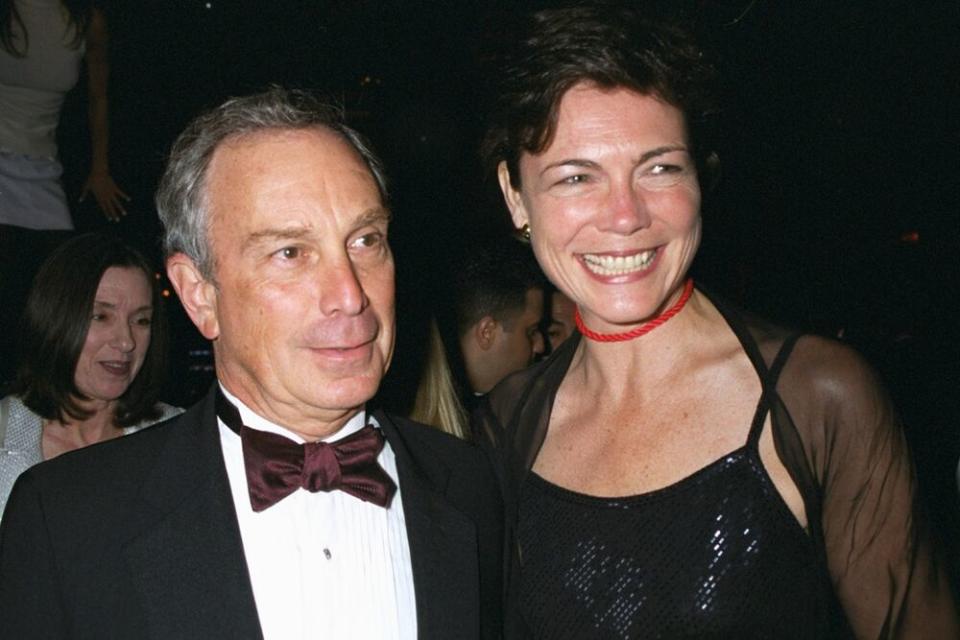 From left: Michael Bloomberg and Diana Taylor in 2000. | Richard Corkery/NY Daily News Archive via Getty