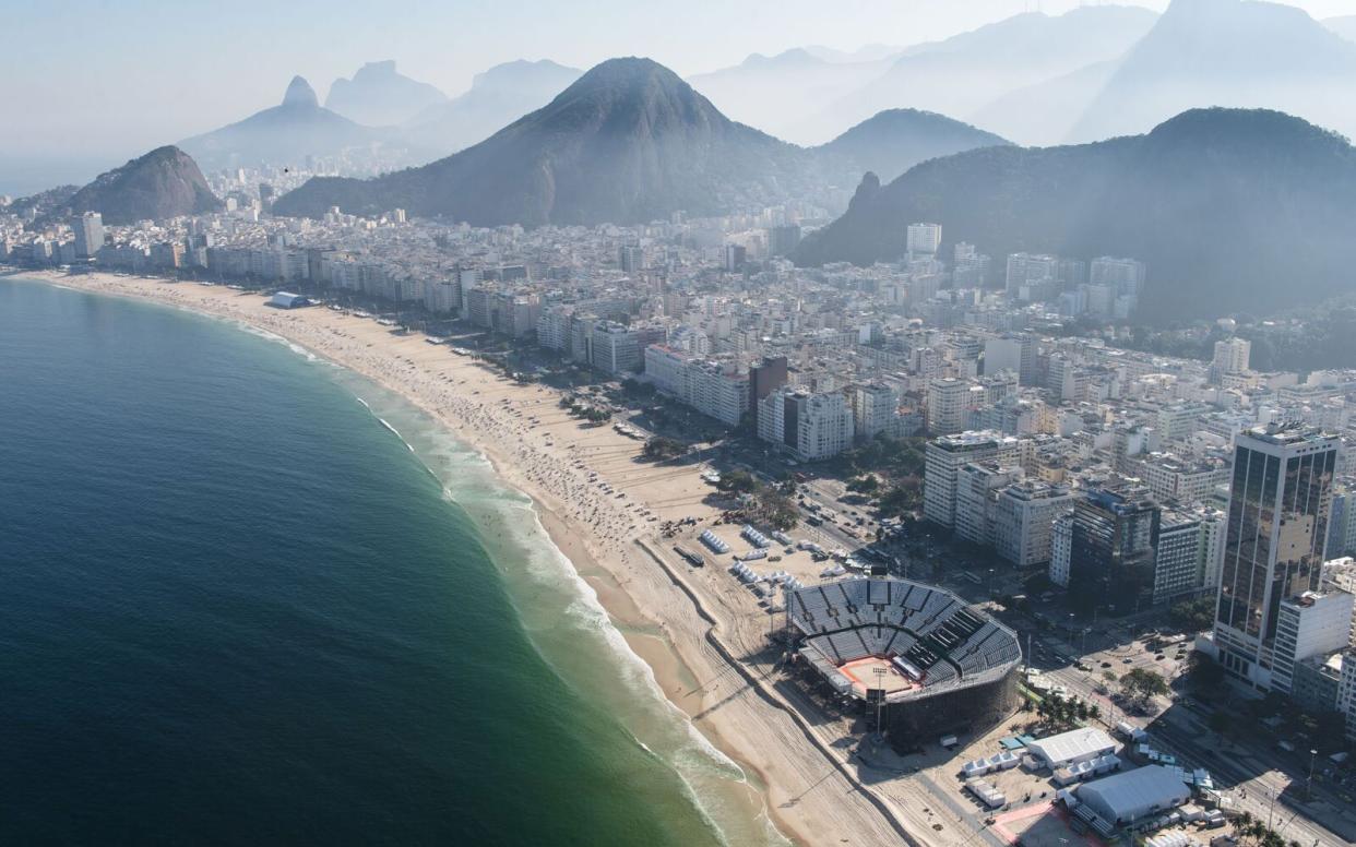 Aerial view of Rio de Janeiro