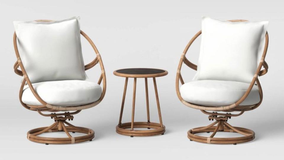 Target carries outdoor furniture for all styles and tastes—indulge your bohemian tendencies with this Opalhouse set.