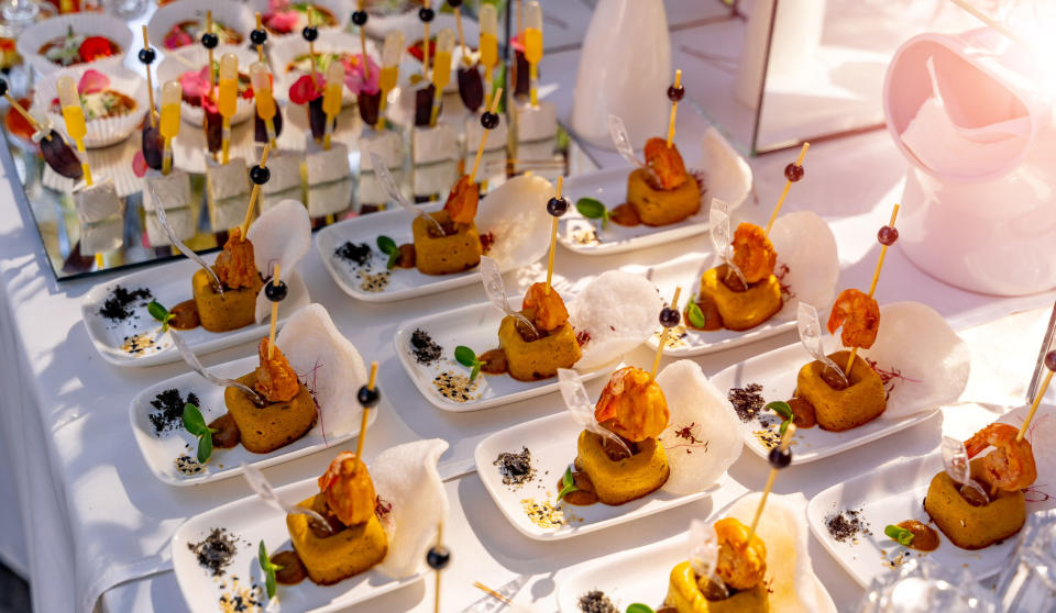 <div><p>"I worked for a hotel company that would host and cater huge parties. I had to do things like make 1,200 — yes, 1,200 — crêpes. Three per person for 400 people. Or 36 pies. One of the touristy treats was a Rice Krispies treat cut in the shape of the mountains and dipped in chocolate, but you had to hand-cut each treat with a knife. The ones that weren't so bad were the orders for, like, 120 muffins, though large-batch cobbler was an absolute breeze. I learned quickly that consumer large-batch was NOT for me!"</p><p>—<a href="https://www.buzzfeed.com/rads4135" rel="nofollow noopener" target="_blank" data-ylk="slk:rads4135;elm:context_link;itc:0;sec:content-canvas" class="link ">rads4135</a></p></div><span> Vadym Terelyuk / Getty Images/iStockphoto</span>