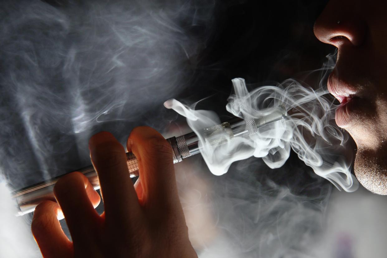 The WHO is calling for children and teenagers to be better protected from the temptations of e-cigarettes (Getty Images)