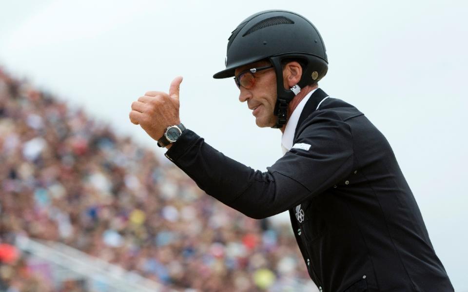 Andrew Nicholson has won the Land Rover Burghley Horse Trials three years in a row