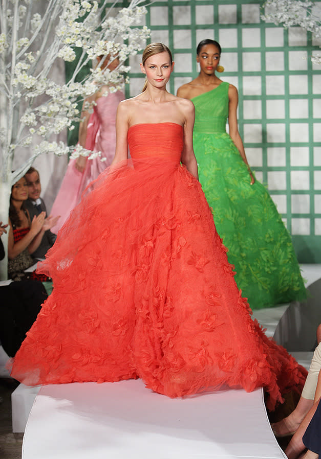 Oscar De La Renta's Best Fashion Moments