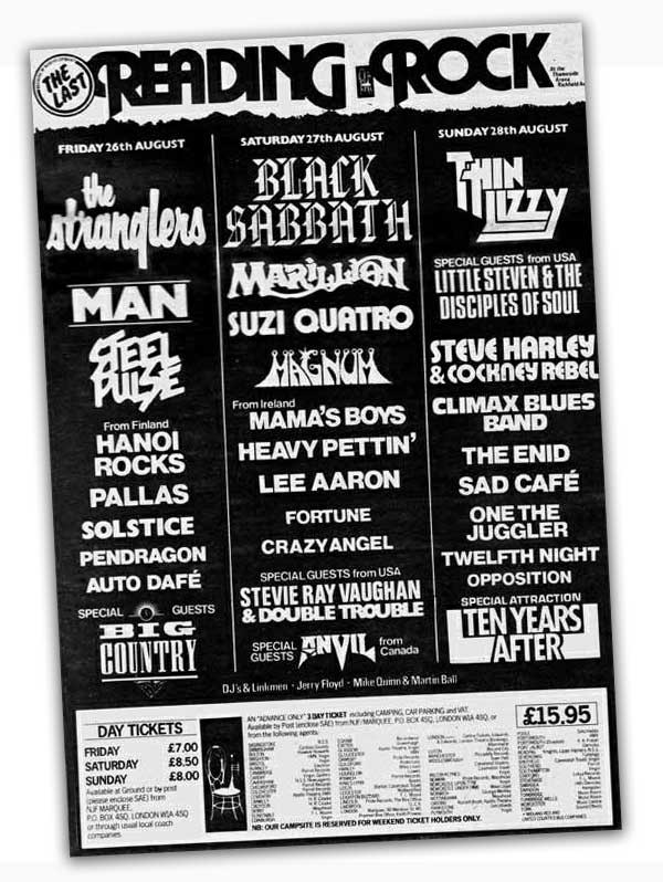 Reading 1983 poster