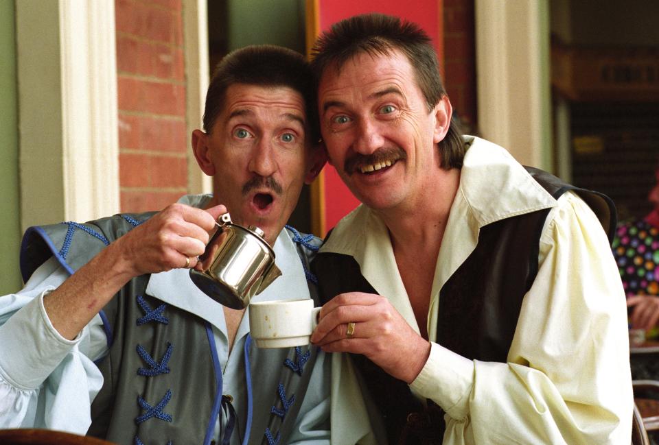 The Chuckle Brothers are making a TV comeback. (REX)