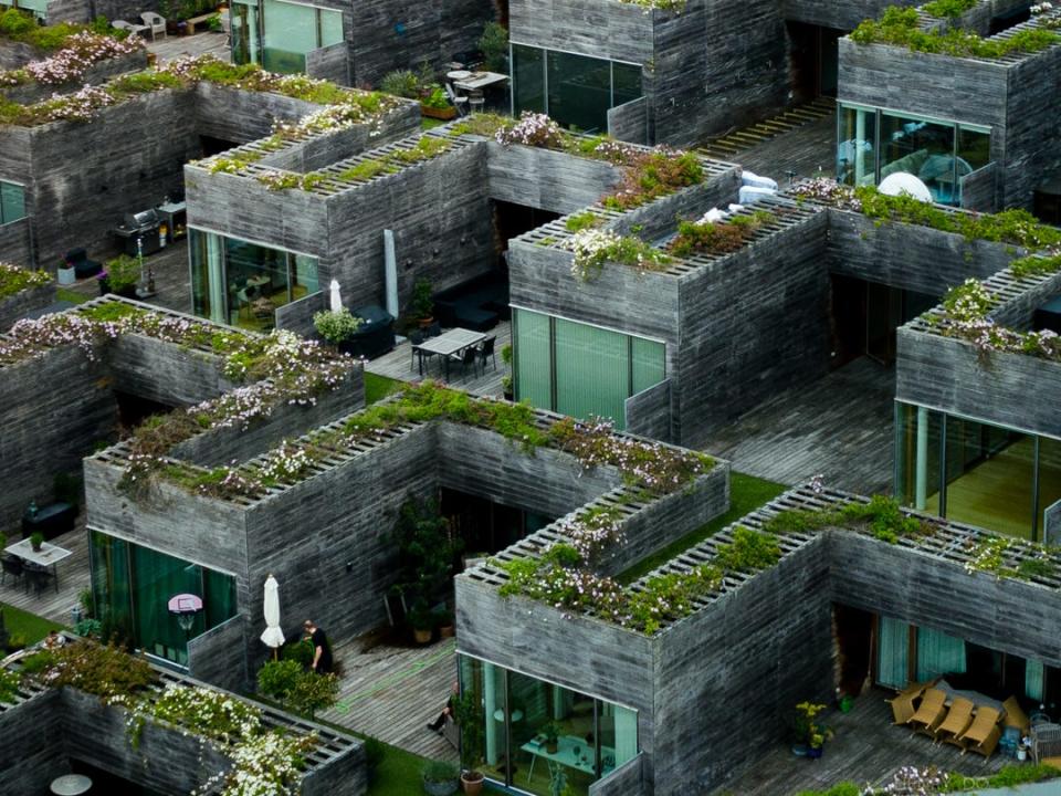 apartment building in denmark