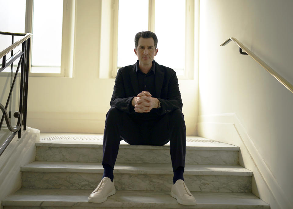 Director Joseph Kosinski poses for portrait at the 75th international film festival, Cannes, southern France, on May 18, 2022. Kosinski directed "Top Gun: Maverick" and the Netflix film "Spiderhead." (AP Photo/Daniel Cole)