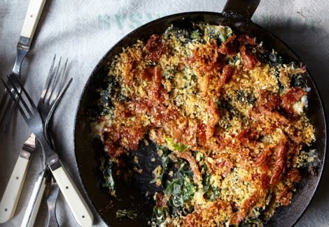 Collard Green Gratin