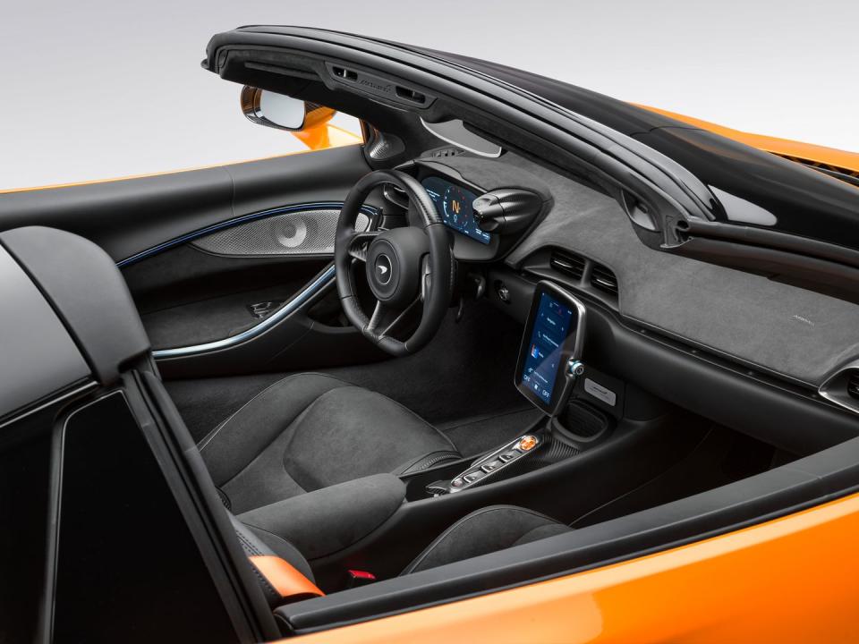 2025 mclaren artura spider interior