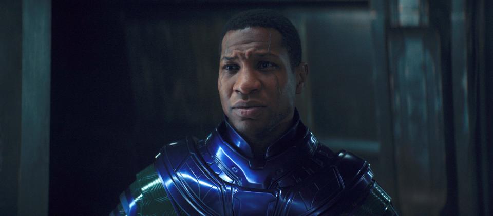 Jonathan Majors as Kang in "Ant-Man and the Wasp: Quantumania."