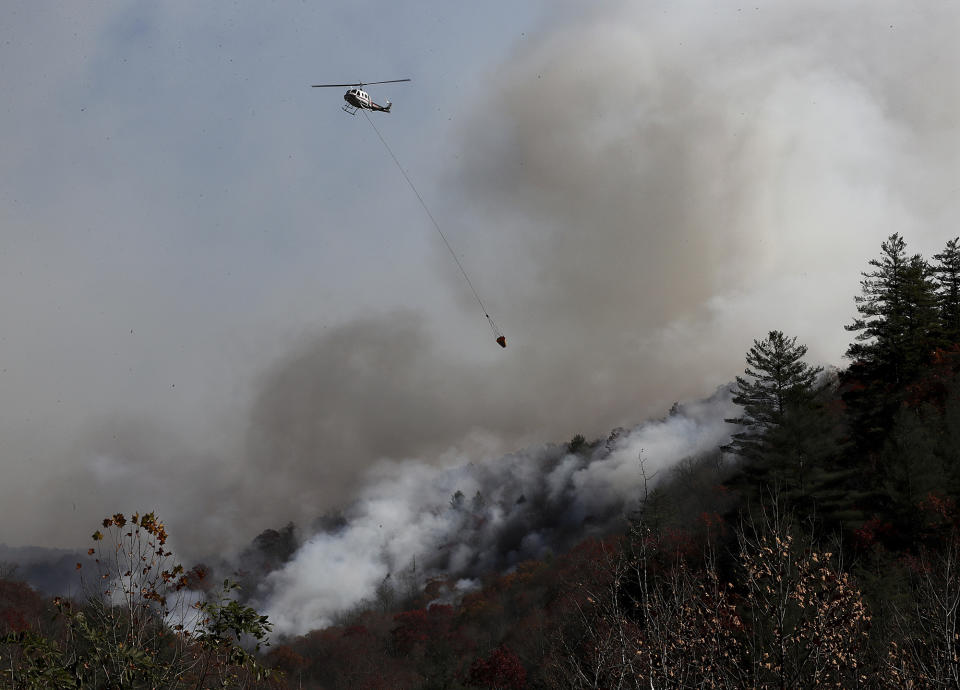 Drought and arson ignite wildfires across the Southeast