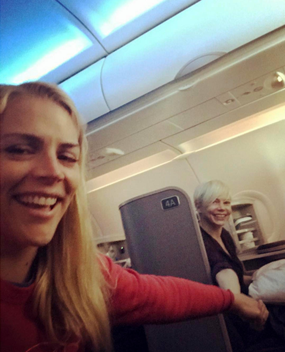 Busy Philipps and Michelle Williams