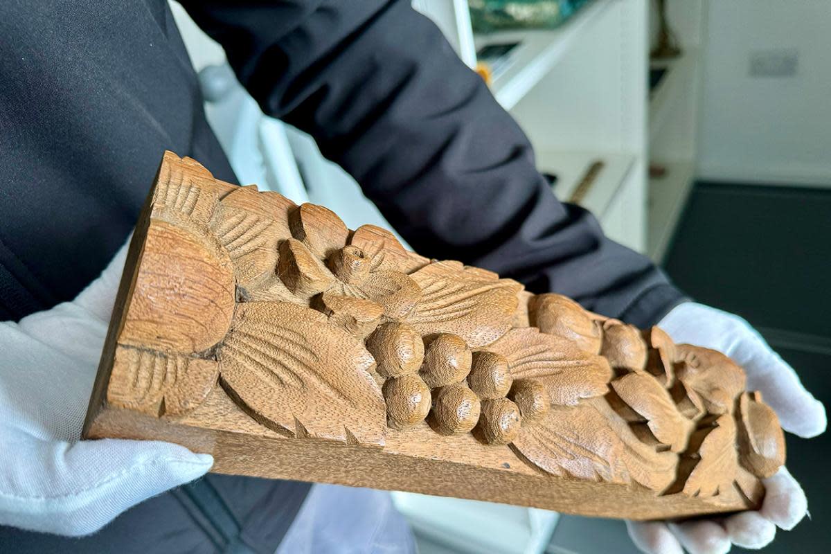 The wooden artefacts that will be on show are in excellent condition because they were retrieved from the surface rather than the seabed <i>(Image: White Star Heritage)</i>